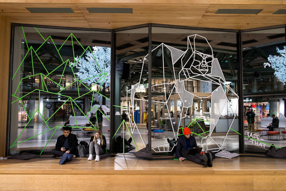 Bikini Berlin 2 Tape Art Collective Berlin